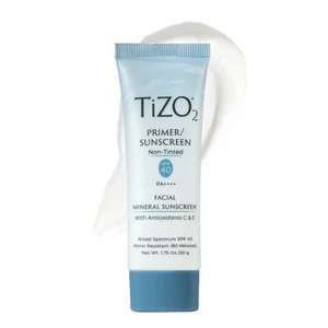 Kem chống nắng khoáng chất TiZO2 Facial Mineral và Primer SPF 40 Broad Spectrum với chất chống oxy hóa, -50g