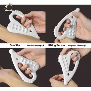 Dụng cụ cạo da bằng gốm Gua Sha Soard Máy mát xa mặt Nâng đầu huyệt Máy mát xa toàn thân Thư giãn cơ thể Máy cạo kinh tuyến Công cụ Massage làm đẹp Mới