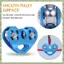 Dây cáp thép ròng rọc đôi leo núi hình trái tim Thiết bị leo núi 13mm Xe đẩy Zipline tốc độ cao 24KN