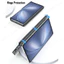 Bản Lề Bảo Vệ Funda Cho Vivo X Fold 5 Ốp điện thoại Vivo X Fold5 5G Da PU Ốp điện thoại Không Có Khung Trước