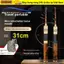 Cần câu bằng kính thiên văn SUNKISSD, Cần câu bằng hợp kim titan dài 1,5m-1,8m, Bảo quản dễ dàng UL / ML Power Kích thước nhỏ gọn Cần đúc 1,5m-1,8m Câu cá ngoài trời