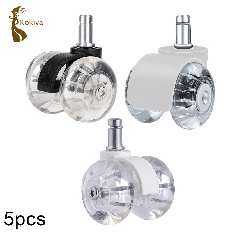 5 Chiếc Xoay Ghế Văn Phòng Bánh Thay Thế Bánh Xe Cao Su Polyurethane Ghế Văn Phòng Cuộn Cho Bàn Làm Việc Ghế Và Bàn