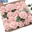<cosyh>Artificial Flowers Flexible Construction Handmade Craftsmanship PVC Material