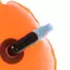 Nhíp 1 PVC Phao Bơi An Toàn Không Khí Khô Kéo Túi Phao Tín Hiệu Bơm Hơi Trôi Túi VN