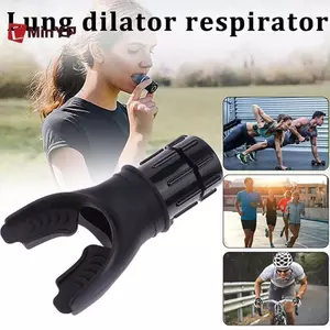 CMinYP Huấn luyện viên thở Phòng độc phổi Thiết bị tập thể dục Silicone hô hấp Huấn luyện độ cao ngoài trời Dụng cụ tập thể dục Glory