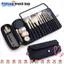 Túi đựng cọ mỹ phẩm EBINLANDS​​, ​​Chất liệu Nylon​​ ​​Túi lăn​​ Túi trang điểm​​, ​​Di động ​​Nhiều túi​​ Thiết kế có thể gập lại​​ Chống nước ​​Trang điểm ​​ Túi vệ sinh nữ​​