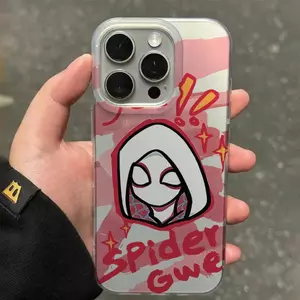 Ốp lưng iPhone 17promax Spider-Gwen graffiti, chống va đập giá hời bán chạy nhất