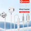 Loại C / 3.5MM Jack Line Điều khiển Tai nghe có dây Giảm tiếng ồn Âm thanh vòm 9D 360° Tai nghe không dây micro độ phân giải cao hiệu ứng âm thanh nổi