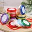 TRTR Satin Ruy Băng 1cm Rộng 25 Sân Cuộn Để Gói Quà DIY Thủ Công Bó Hoa Cưới Trang Trí Đa Năng Và Bền Đẹp VN