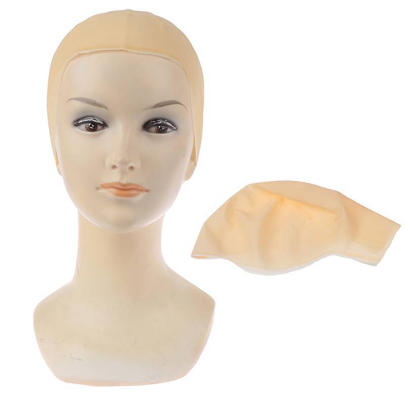 JRP Skinhead Bald Head Da Cao Su Tóc Giả Mũ Giả Unisex Đảng Chăm Sóc Tóc Cosplay JRP