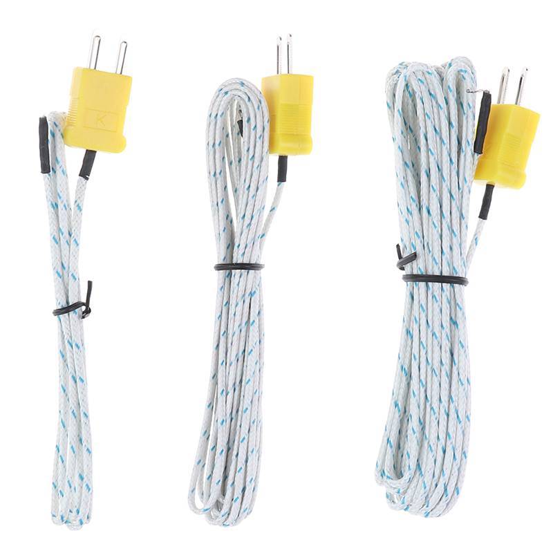 E-WOITD 1Pc Kiểm tra nhiệt độ dây K-type TP-01 Đầu dò cảm biến nhiệt cho TM-902C TES-1310 E-WOITD