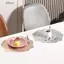 DELMER Hoa Hồng Placemats, Thảm Cách Nhiệt Có Thể Tái Sử Dụng Chống Trơn Trượt, Trang Trí Nhà Cửa Rỗng Thiết Kế Tròn Hoàn Hảo Bộ Đồ Ăn Miếng Lót Để Bàn Bảo Vệ