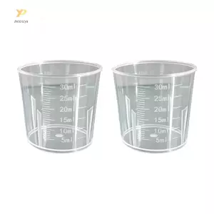 PPY Gói 100 Cốc Đo Nhựa Chức Năng 30ml Đa Năng Cho Các Nhu Cầu Đo Chất Lỏng Khác Nhau Trong Gia Đình Sử Dụng