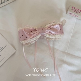Yoing / Gentle Sweet Girl Bow Kẹp chuối lớn
