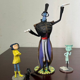 Neca Coraline Hình Charlie Jones‌ Hình ông JEANS‌ Cha Ma‌ Anime Coraline & the Secret Door Búp bê Gian lận Đồ chơi Mô hình Quà tặng