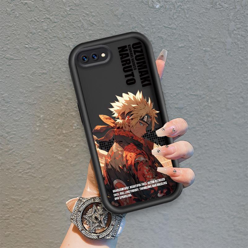 Áp dụng cho OPPO A3S A12E Điện thoại thông minh silicon hoạt hình Vỏ điện thoại mềm TPU Anime Naruto Angel Eye Ốp lưng chống sốc