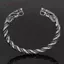 AqToCna Rồng Thép Không Gỉ Vòng Tay Trang Sức Phụ Kiện Thời Trang Viking Vòng Tay Nam Dây Đeo Tay Vòng Tay Cho Nữ Lắc Tay AqToCna