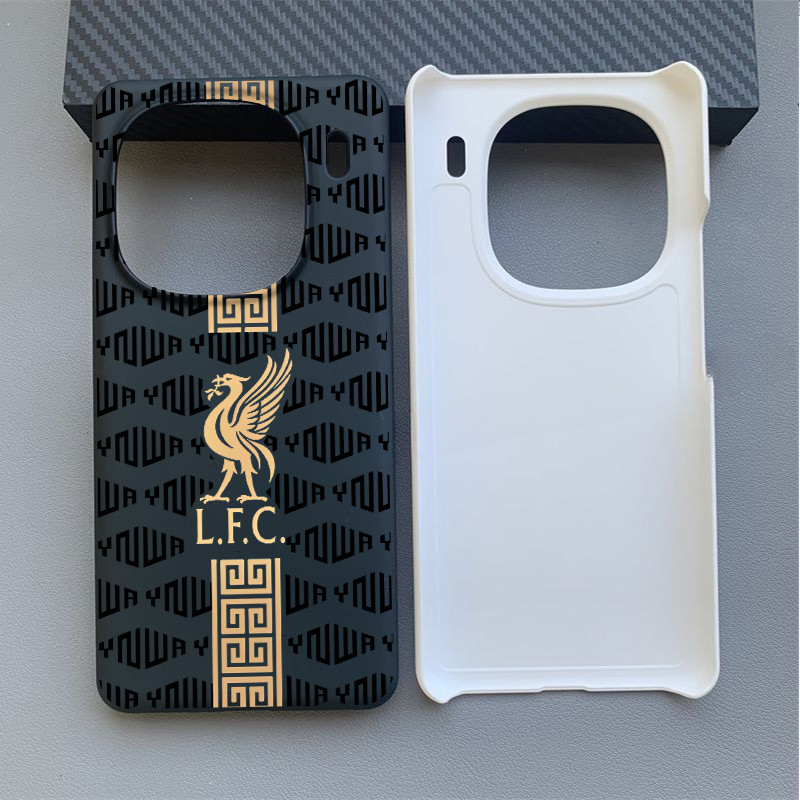 Ốp Điện Thoại Cứng “Liverpool ”“ LFC ” Micro Matte Cho IQOO 15 Ultra 15R / 13 / 12 NEO 11 / Neo 10 Z10 Z11 Turbo Z9 / Z9X Z8X Z7i NEO 9 Bọc Nửa Vỏ IQOO Chống Sốc