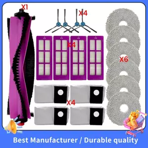19 Chiếc Bàn Chải Lọc Túi Bụi Và Cây Lau Vải Bộ Cho J15 Pro Ultra Máy Hút Bụi Phụ Kiện Thay Thế