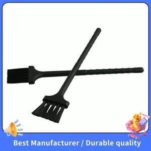 2 Chiếc Bàn Chải Nhà Bếp Đa Năng Bàn Chải Làm Sạch Bàn Phím Bụi Đen Nylon Nhựa Bàn Chải Nhỏ Cho Máy Xay