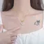 Thời Trang Chuyển Đám Mây Tốt Lành Ruyi Khóa An Toàn Vòng Cổ Nữ Thiết Kế Cao Cấp Vòng Cổ Ánh Sáng Sang Trọng Sang Trọng Sang Trọng Tinh Tế Xương Đòn Dây Chuyền 26.3.22
