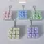 Bàn phím ngón tay ITRUMPET, Móc khóa Keycap giảm căng thẳng tiện ích, Thư giãn 3 / 9 phím Vượt qua thời gian Nút chìa khóa Đồ chơi giải nén trẻ em