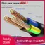Apill Cáp nối dài 100‑250V EU Plug Power 2.5A Vỏ ngoài PVC cho văn phòng