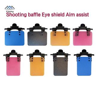 ELBBKG Tiêu Chuẩn Quốc Tế Chụp Kính Blinders Occcluder Kẹp Miếng Dán Mặt nạ Mắt Hỗ Trợ Mục Tiêu Kính Miếng Dán Bền Đẹp Mới