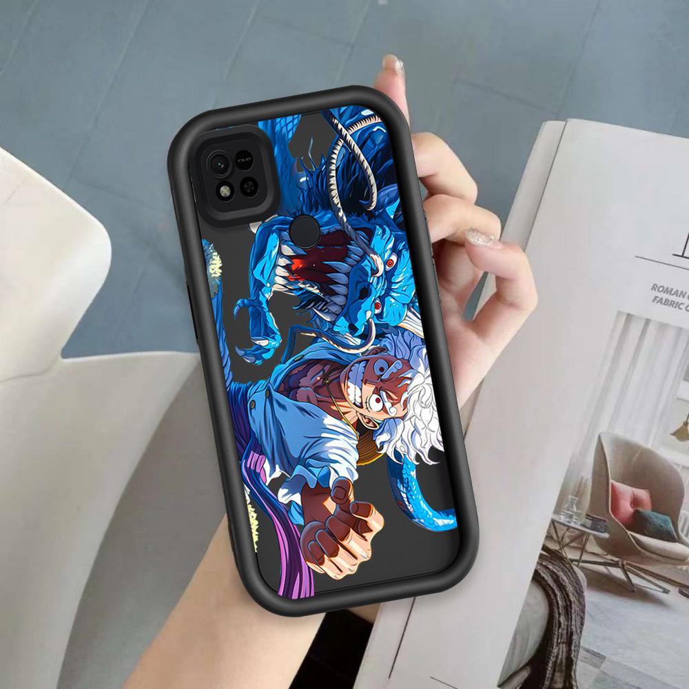 Ốp Lưng Cho Redmi 9C 10C 10A Hoạt Hình Silicon Điện Thoại Thông Minh Mềm TPU One Piece Luffy ZARO Sinh Viên Thiên Thần Mắt Chống Sốc Ốp Lưng
