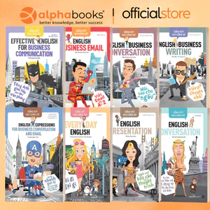 Sách - Bộ English Business - Bộ Sống Sót Nơi Công Sở (8 cuốn) - Gamma Books