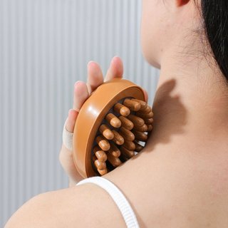 Lược Massage, Túi Khí Đầu Bàn Chải Kinh Tuyến Bằng, Túi Khí Acupoint Di Động Unclogger-ALINE
