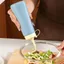 Hộp đựng nước sốt DONOVANQQ, Chai ép gia vị miệng nhọn thiết kế chống rò rỉ, có thể tái sử dụng với cốc hút Dễ dàng làm sạch Lọ đựng gia vị quy mô trong suốt Nước sốt cà chua
