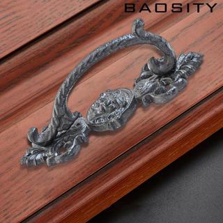 Tay nắm cửa gang phong cách cổ điển Kéo tủ đa năng cho cơ chế bánh xe cửa trượt bằng sắt rèn