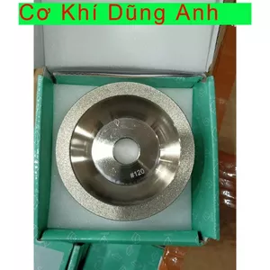 Bát mài kim cương, đá mài kim cương phi 100. chuyên mài dao phay, mũi khoan, hợp kim ...