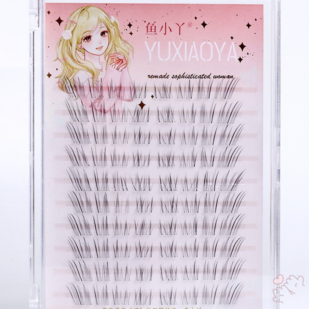 Cụm mi Wispy Thin Band - Lông mi nhân tạo mềm mại dày đặc uốn cong lâu dài