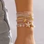 Châu Âu Mỹ Bohemian Kỳ Nghỉ Vòng Tay Bộ Nữ Mùa Hè Bãi Biển Dopamine Sao Biển Vỏ Rùa Hạt Gạo Vòng Tay