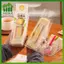 SWEET 100 Chiếc Sandwich Nhựa Paaging Trong Suốt Tam Giác Túi Cho Bánh Mì Mông Túi Sinh Nhật Trang Trí Tiệc Điều Trị n