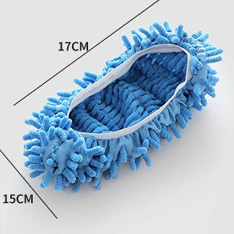 GOAY Bụi Bụi Lau Cây Lau Dép, Đa Chức Năng Có Thể Giặt Được Microfiber Chân Sos Sàn Giày Làm Sạch VN