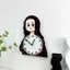 Hoạt Hình Mona Lisa Im Lặng Đồng Hồ Treo Tường Phòng Khách Phòng Ngủ Mẫu Giáo Đồng Hồ Trang Trí Dễ Thương Cho Cửa Hàng Đồ Chơi Nhà Hàng