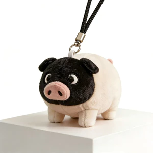 10cm Dễ Thương Mini Động Vật Sang Trọng Đồ Chơi Thỏ Lợn Nhồi Bông Búp Bê Móc Khóa Ba Lô Trang Trí Mặt Dây Chuyền Sinh Nhật Quà Cho Bé Trai Bé Gái