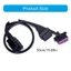 Char OBD2 Nối Dài Bộ Chia Dây Cáp Bộ Chuyển Đổi 16 Pin Đôi Cổng Nữ Thích Hợp Cho Xe Chẩn Đoán Thiết Bị Sử Dụng 50c