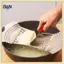 Dụng cụ lọc mì ống bằng thép không gỉ cỡ lớn B & N để nấu ăn nhà bếp nhà hàng.