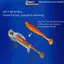 Mồi câu cá VIB kim loại 2 trong 1 MAKY Mồi mắt dài 3D thực tế cho mồi câu cá Dụng cụ câu cá đa năng VN