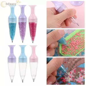 Bút khoan điểm EDIWANY DIY Flower Pot Shape Phụ kiện may Crystal Standable