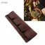 Toyuvn Mingzhe French Horn Hand Guard Leather Anti Slip Cover Phụ kiện nhạc cụ để cầm nắm thoải mái khi biểu diễn (Màu đen)