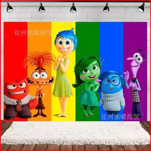 ST2 Bên Trong Ra Chủ Đề Trang Trí Kỷ Niệm Sinh Nhật Chụp Ảnh Ảnh Phông Nền Vải Bố Trí Cảnh TS2