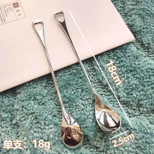 Thìa khuấy dài dễ thương sáng tạo, thìa gia vị/trà sữa/cà phê/mật ong, dành cho bé, phong cách cô gái