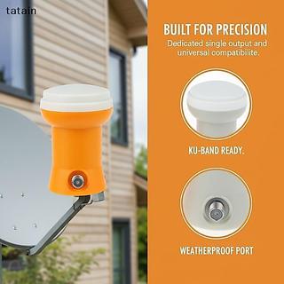 Tatain Bộ Chuyển Đổi Tuyến Tính Đơn LNB 4K Ultra HD KU Band Bộ Thu Truyền Hình Vệ Tinh Đa Năng Cho Kết Nối Ổn Định Phòng Khách Sạn VN