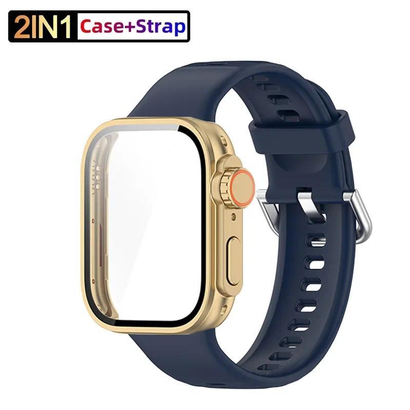 Dây đeo silicon + vỏ cho Huawei Watch Fit 5 Pro / Fit 5 / Fit 4Pro / Fit 4 vỏ cản thay thế