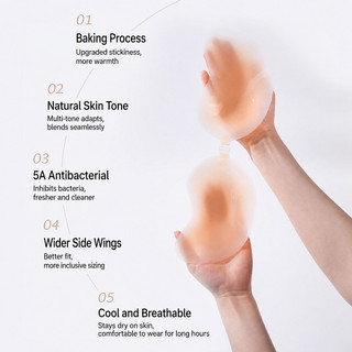 Áo ngực silicon Brelira Nubra Mango Cup siêu mỏng 0.1cm, thoáng mát, chống thấm nước, không đường may, nâng ngực, dán tự dính, dành cho mùa hè.